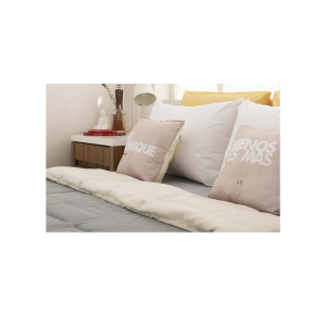 ACOLCHADO DUTY RUSTICO QUEEN GRIS CASABLANCA