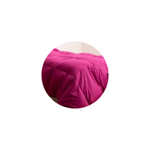 ACOLCHADO ORO LISO TWIN FUCSIA CASABLANCA