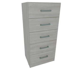 CHIFONIER 0.60MTS LINEA NORDICA JACARANDA 3425 ORLANDI