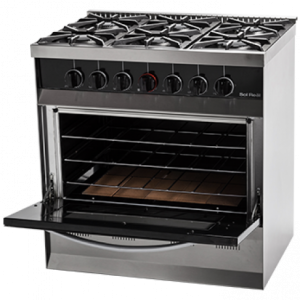 COCINA 6 HORNALLAS PUERTA VIDRIO 517V SOL REAL