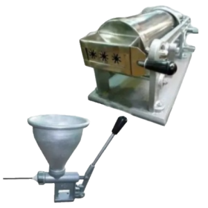 CHURRERA 3 BOCAS CON RELLENADORA MB 4KG MB