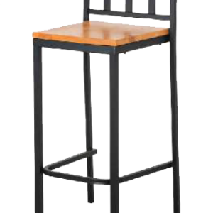 BANQUETA DE CAÑO Y ASIENTO DE MADERA MAGA AIMARETTI