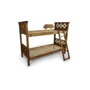 CAMA CUCHETA DE PINO