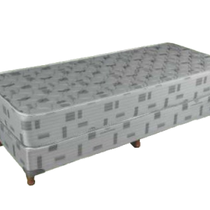 COLCHON Y SOMMIER 1.90X0.80X22 ESPUMA LINEA RELAX