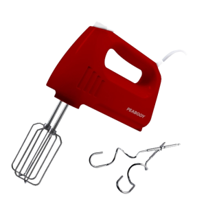 BATIDORA DE MANO 300W ROJA PE-HM550R PEABODY