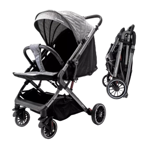 COCHECITO DE BEBE CMI-500 MILAN BLACK STARK