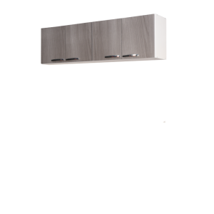 ALACENA 1.60 MTS. GRIS Y BLANCO ACAPULCO