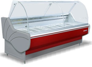 BATEA 2.40 M. VIDRIO CURVO FRIDER Mod. LUANA