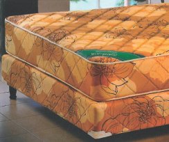 COLCHON Y SOMMIER 1.90X0.80X24 RESORTES