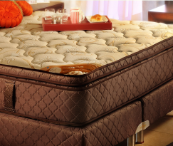 COLCHON Y SOMMIER 2.00 X 2.00 RESORTES