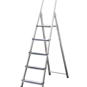 ESCALERA ALUMINIO PLEGABLE 5 ESCALONES KLD1752 KLD