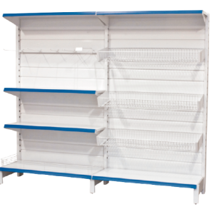 GONDOLA CONTRAPARED CON CANASTOS TRAMO INICIAL