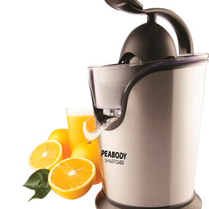 EXPRIMIDOR DE CITRICOS 100W PEABODY ACERO INOXIDABLE