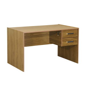 ESCRITORIO 1.20M NOGAL LINEA OFICINA