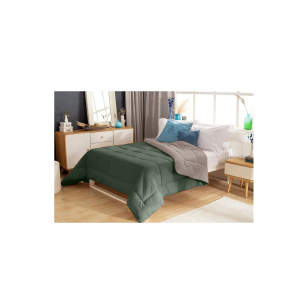 ACOLCHADO BITONO TWIN VERDE CASABLANCA