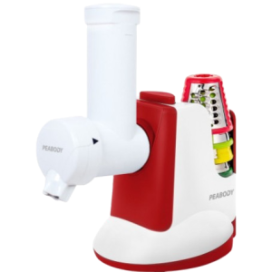 RALLADOR ELECTRICO CON ACCESORIOS ROJO PE-SIM326R PEABODY