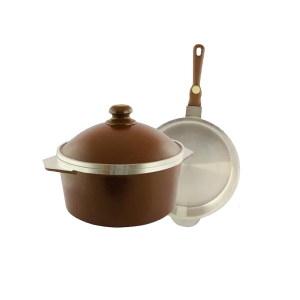 SET SUPER CACEROLA SARTEN Y TAPA 17303 LAURYFORTE