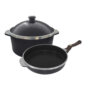 SET SUPER CACEROLA SARTEN Y TAPA 17304 LAURYFORTE