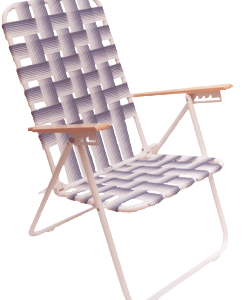 REPOSERA 5 POS. CAÑO PINTADO 1 POSABRAZO MADERA C/CINTA