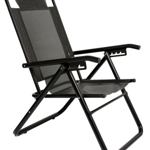 REPOSERA PLEGABLE 5 POSICIONES ALUMINIO BLACK 80040 DESCANSAR