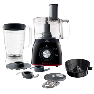 PROCESADORA 750W 2 VELOCIDADES NEGRA HR7302/90 PHILIPS
