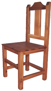SILLA DE PINO ECO Nro. 2
