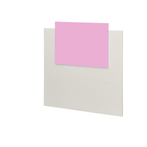 RESPALDO ROSA Y BLANCO LINEA FORTALEZA INFANTIL