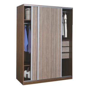 ROPERO PUERTAS CORREDIZAS VENEZIA PINOT Y NOGAL