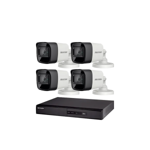 KIT DE VIGILANCIA 4 CAMARAS 4X4 HIKVISION