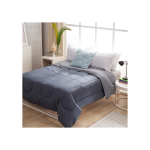 ACOLCHADO BITONO TWIN GRIS PERLA CASABLANCA