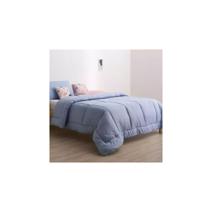 ACOLCHADO ORO LISO FULL CELESTE CASABLANCA