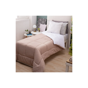 ACOLCHADO BITONO TWIN LINO CLARO CASABLANCA